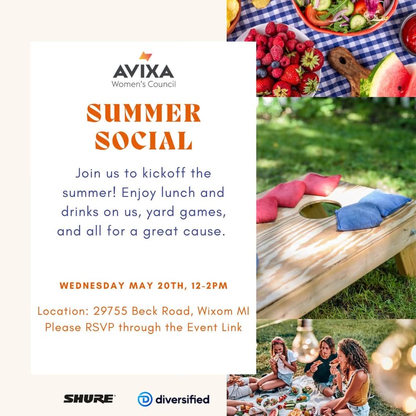 AVIXA Women's Council Summer Social Event