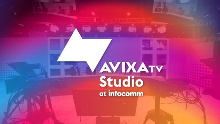 The AVIXA TV Studio at InfoComm 2025!
