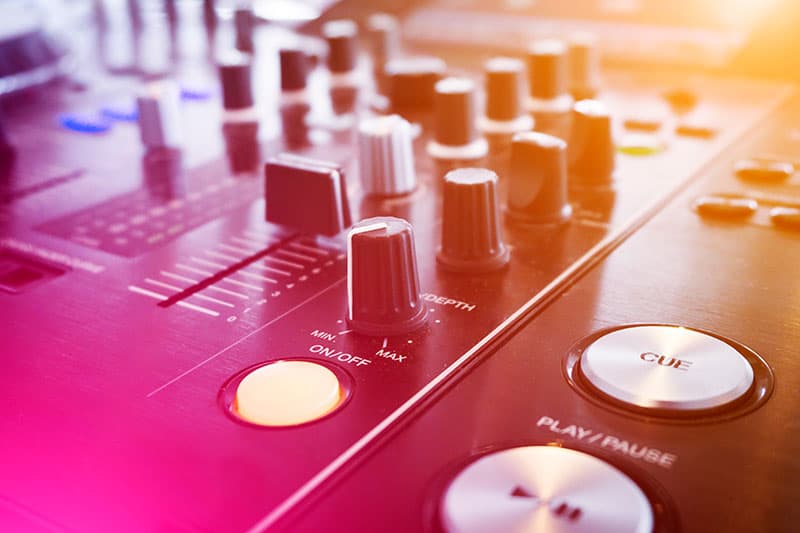 Sound-Mixer-Board