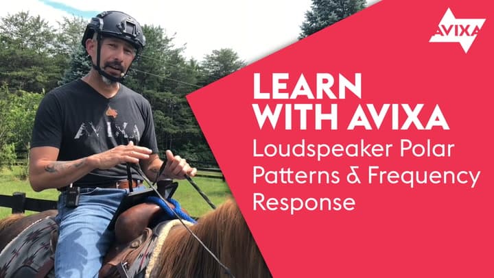 Loudspeaker Polar Patterns And Frequency Response | Learn with AVIXA