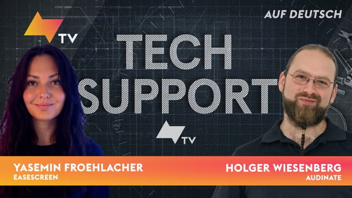 Fehlerbehebung bei AV-over-IP & Digital Signage: Ein systematischer Ansatz | Tech Support (auf Deutsch)